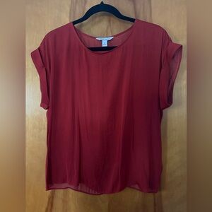 Nine West Red Blouse